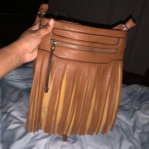 Brown crossbody bag!!